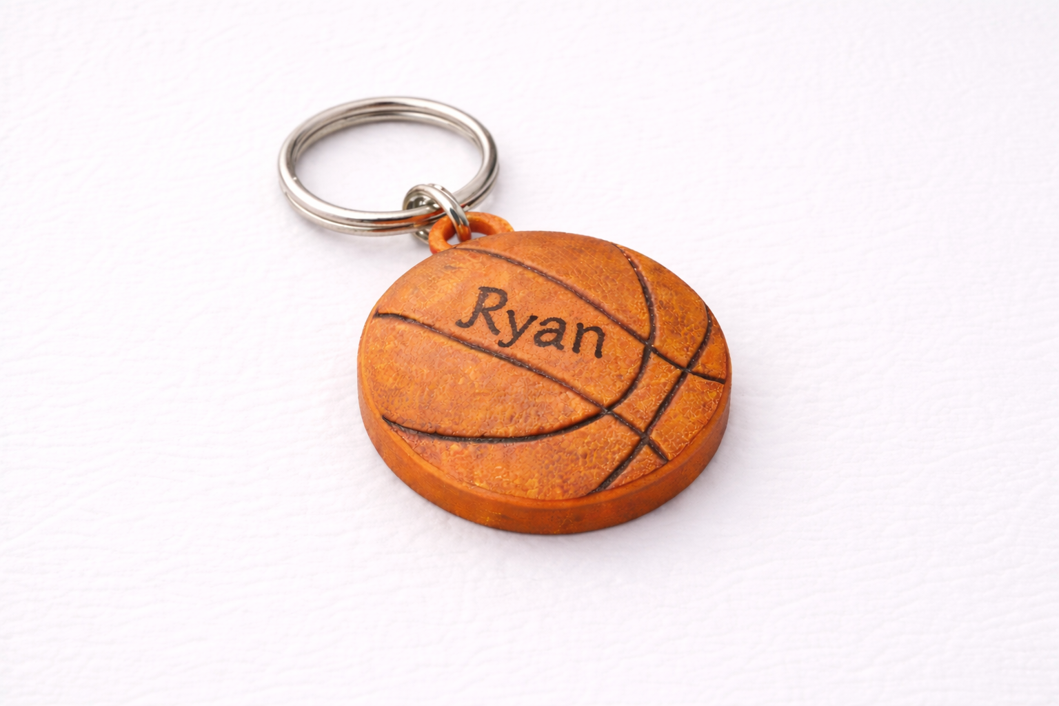 Basketball Keychain – Custom 3D Printed & Handmade