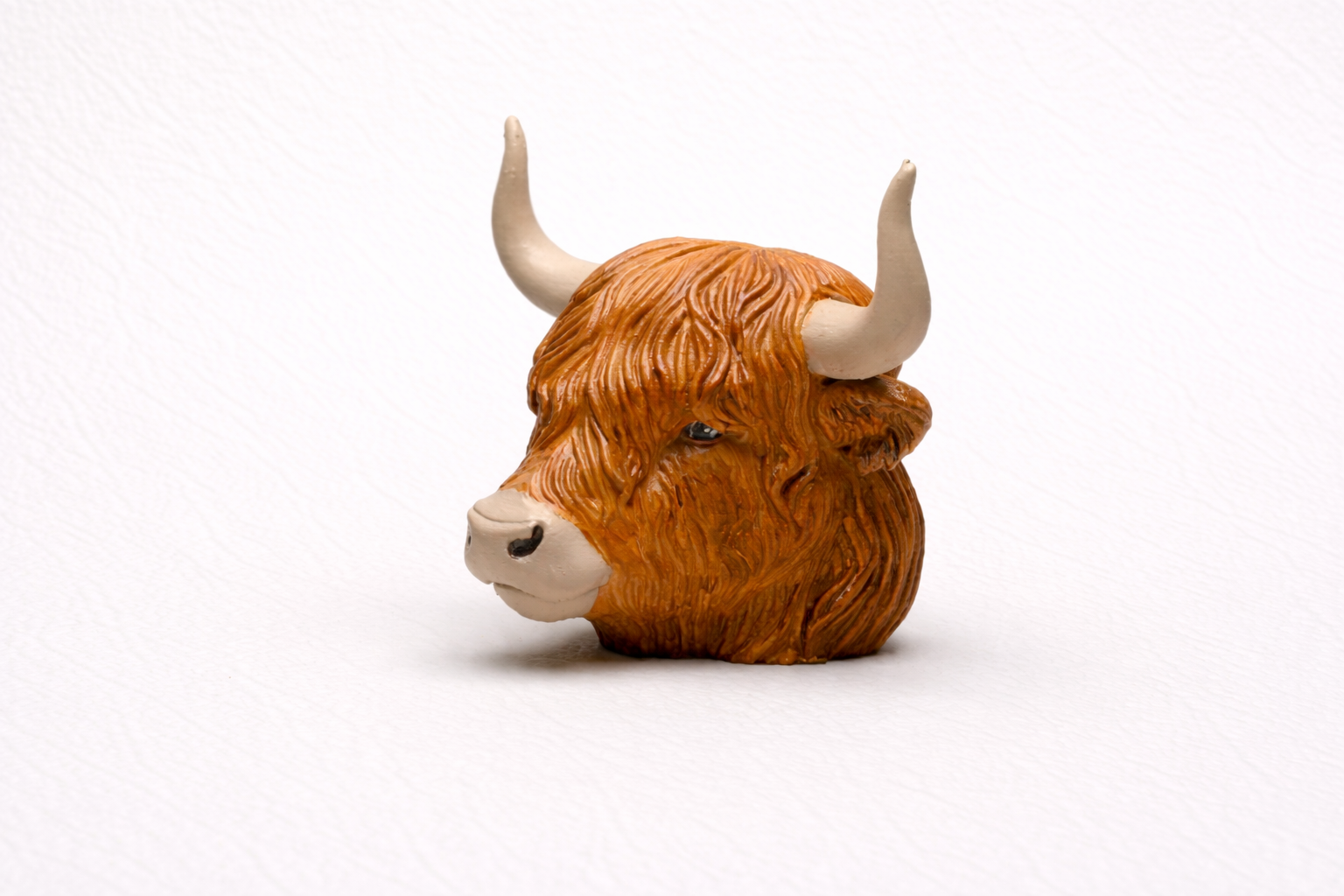 Custom Highland Cow Bust – Personalised Handmade Sculpture