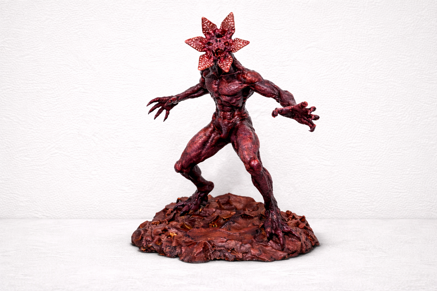 Demogorgon 3D Printed Figure Hand Painted Horror Display Model