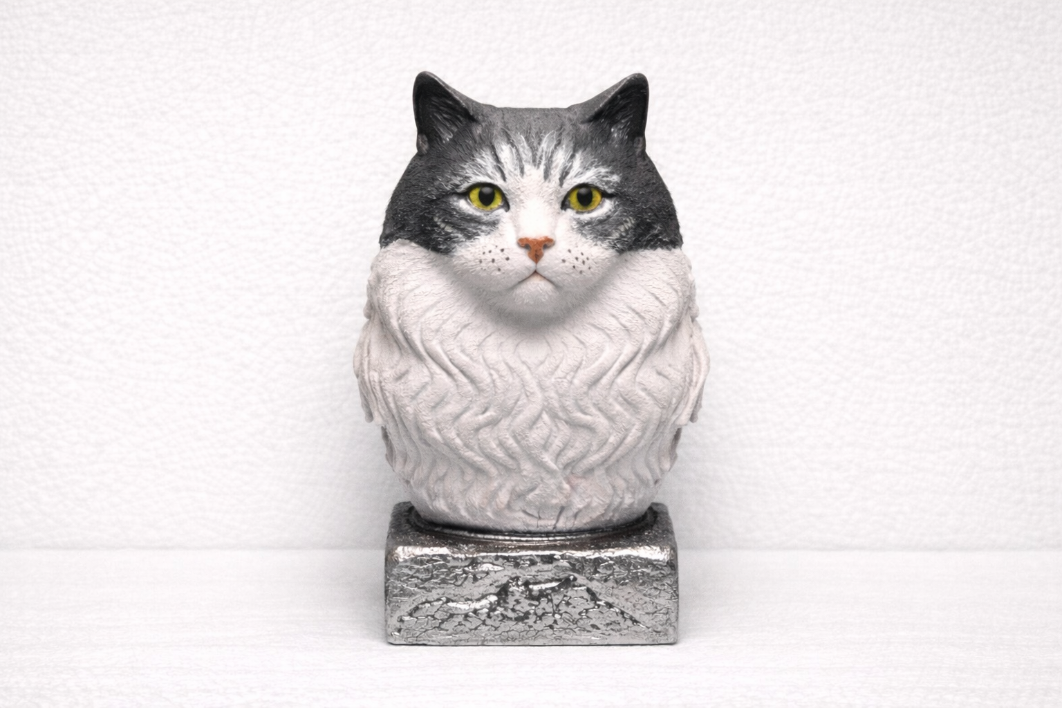 Custom Cat Bust – Personalised Handmade Sculpture - 180 x 120mm