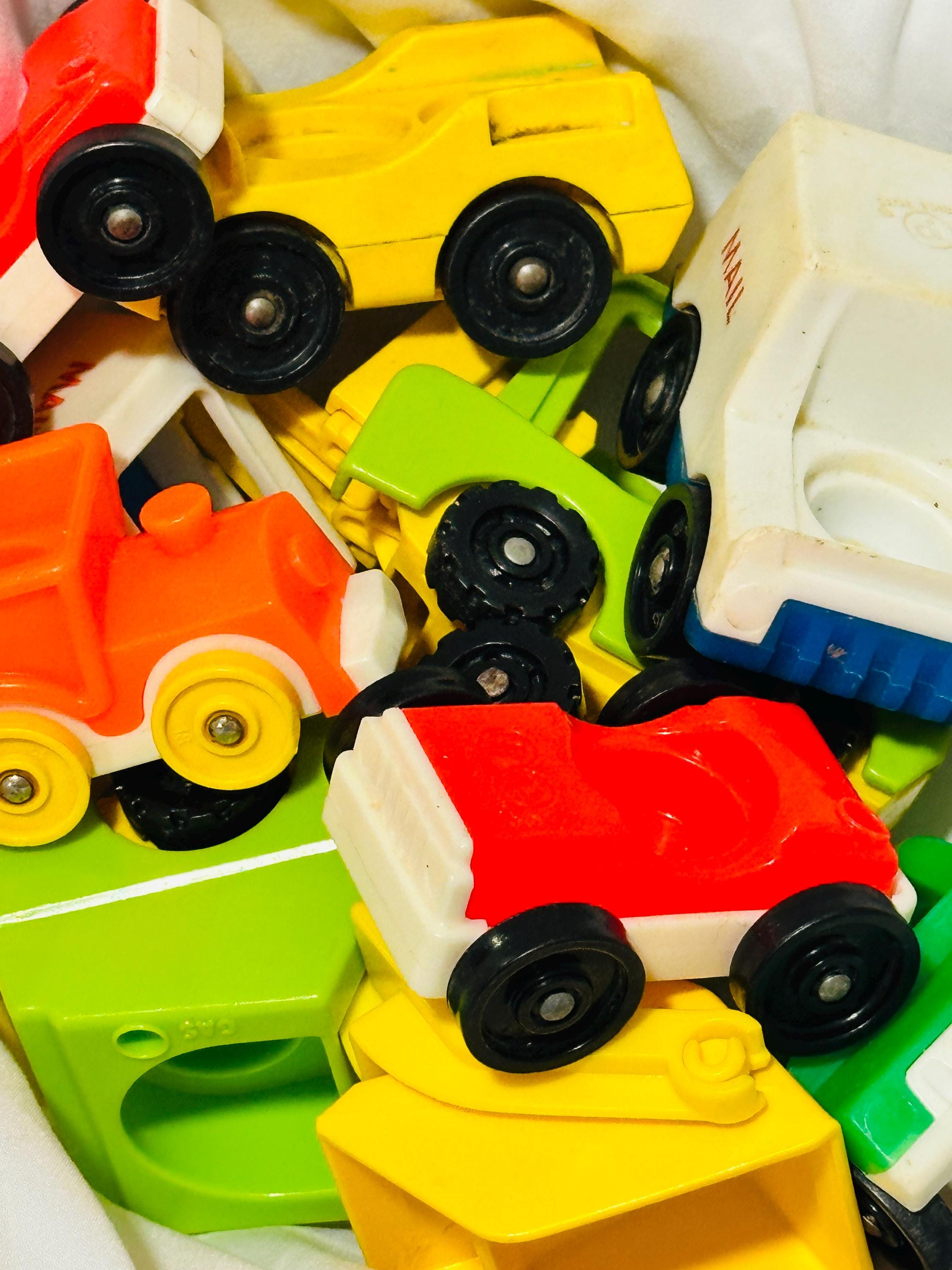 Vintage fisher price little people vehicles | 1970s–1980s cars, mail trucks & dump trucks | choose your own