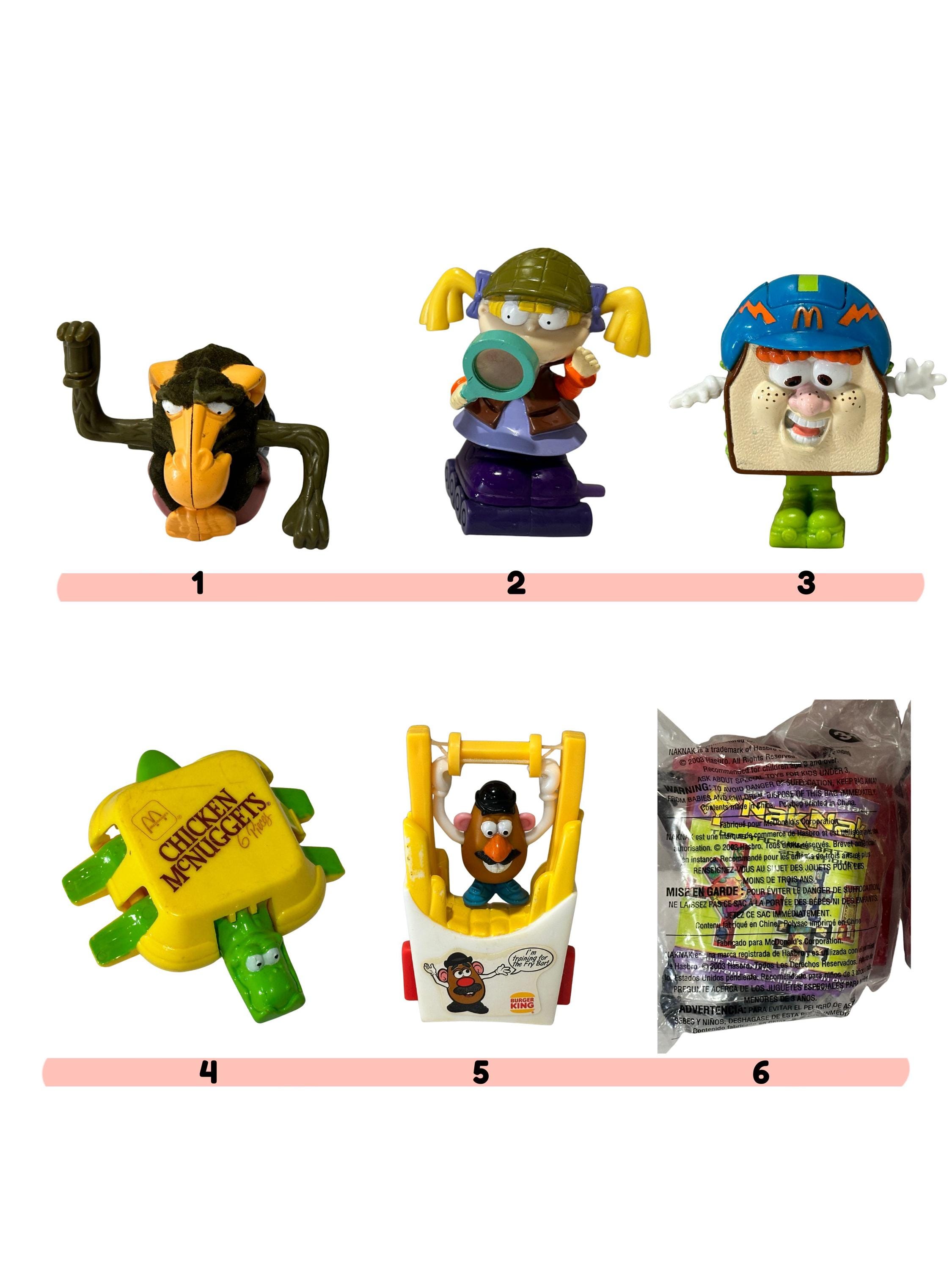 Vintage mcdonald’s & burger king toys – 90s kids meal collectibles – rugrats, mr potato head (fully working), mcnuggets and more