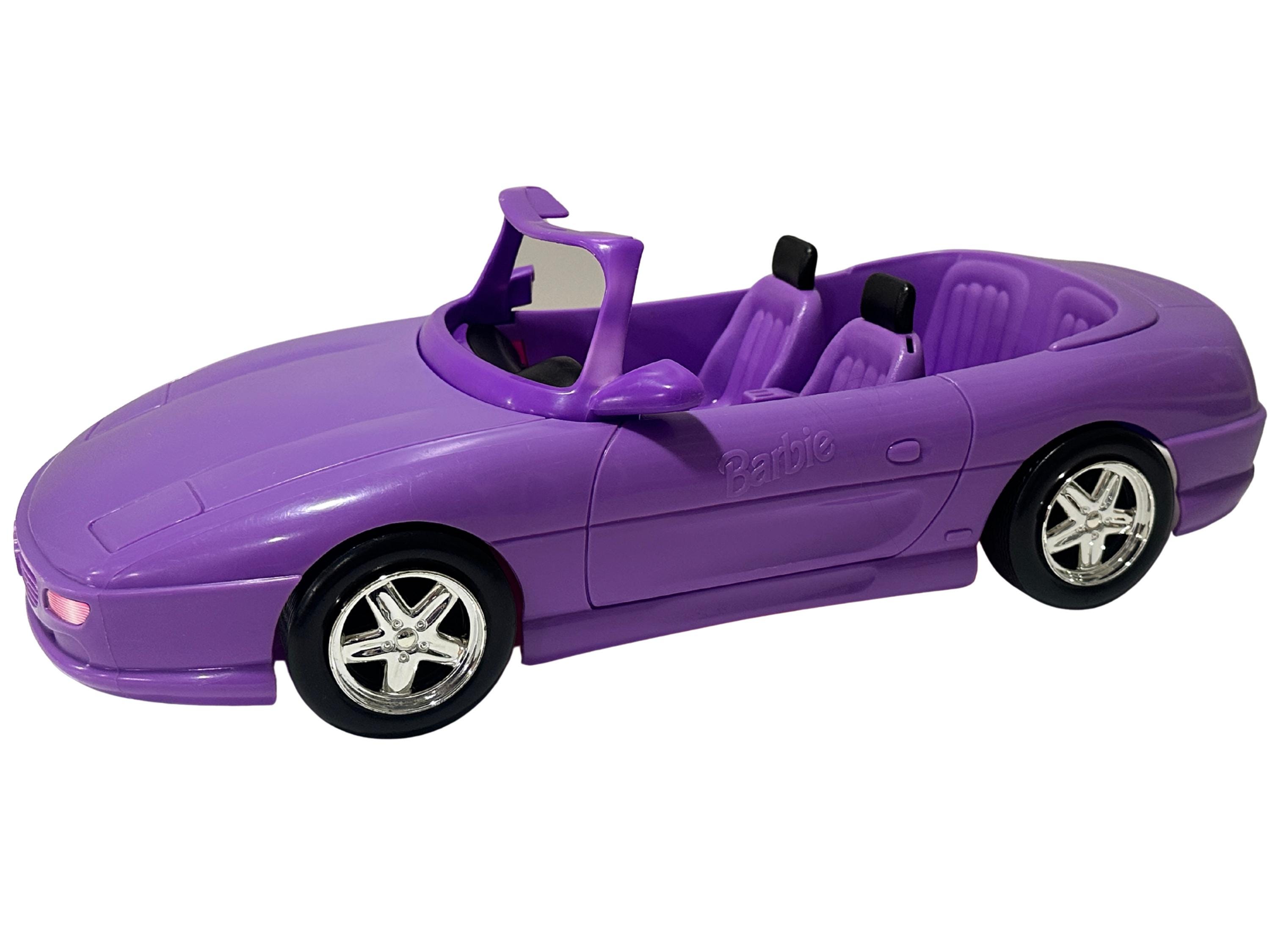 Vintage 1996 barbie convertible car | purple 90s barbie vehicle | mattel doll car | retro barbie accessory | replacement car