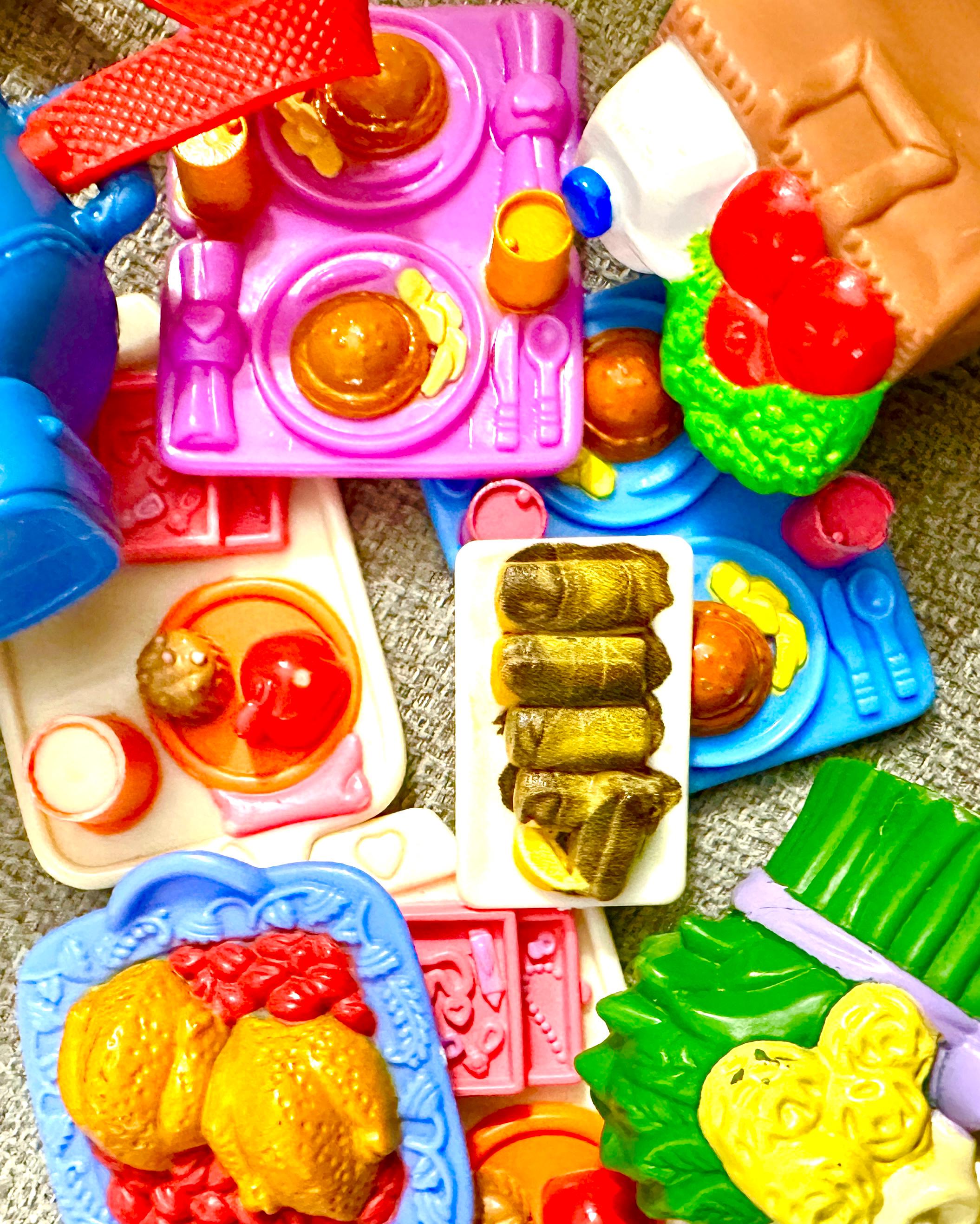 Vtg fisher-price 90s/00s loving family, barbie, and sweet streets food & accessories- pick your own
