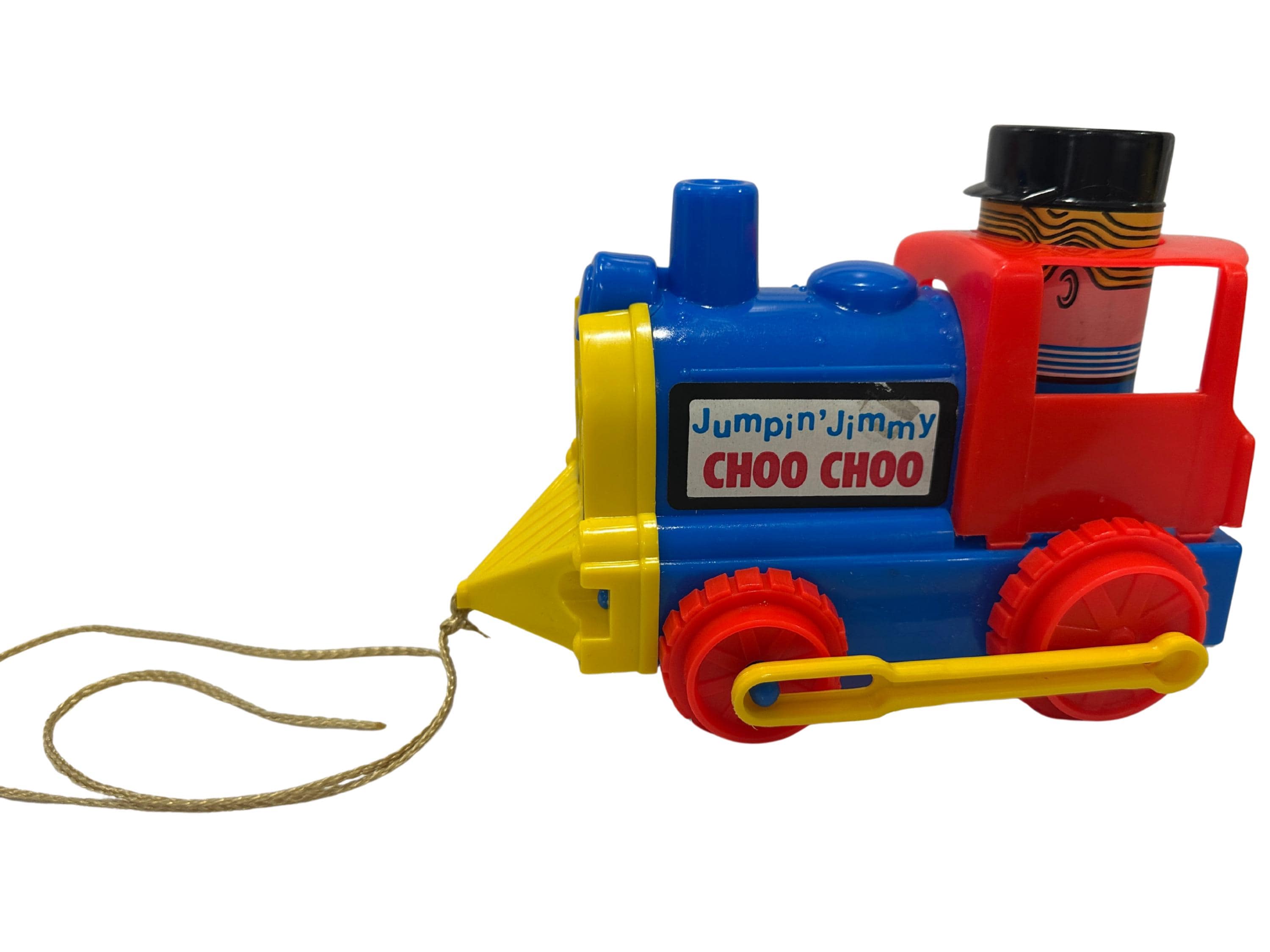 Vintage jumpin’ jimmy choo choo train – retro toddler toy