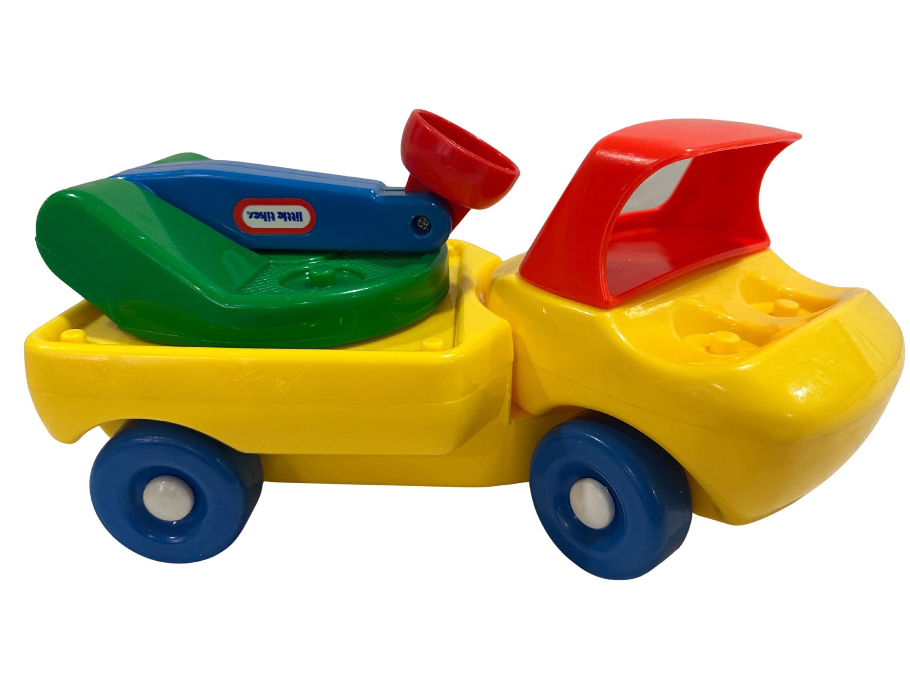 1985 vintage little tikes toddler push trucks | classic preschool toy | chunky plastic toy truck | 80s kids toy