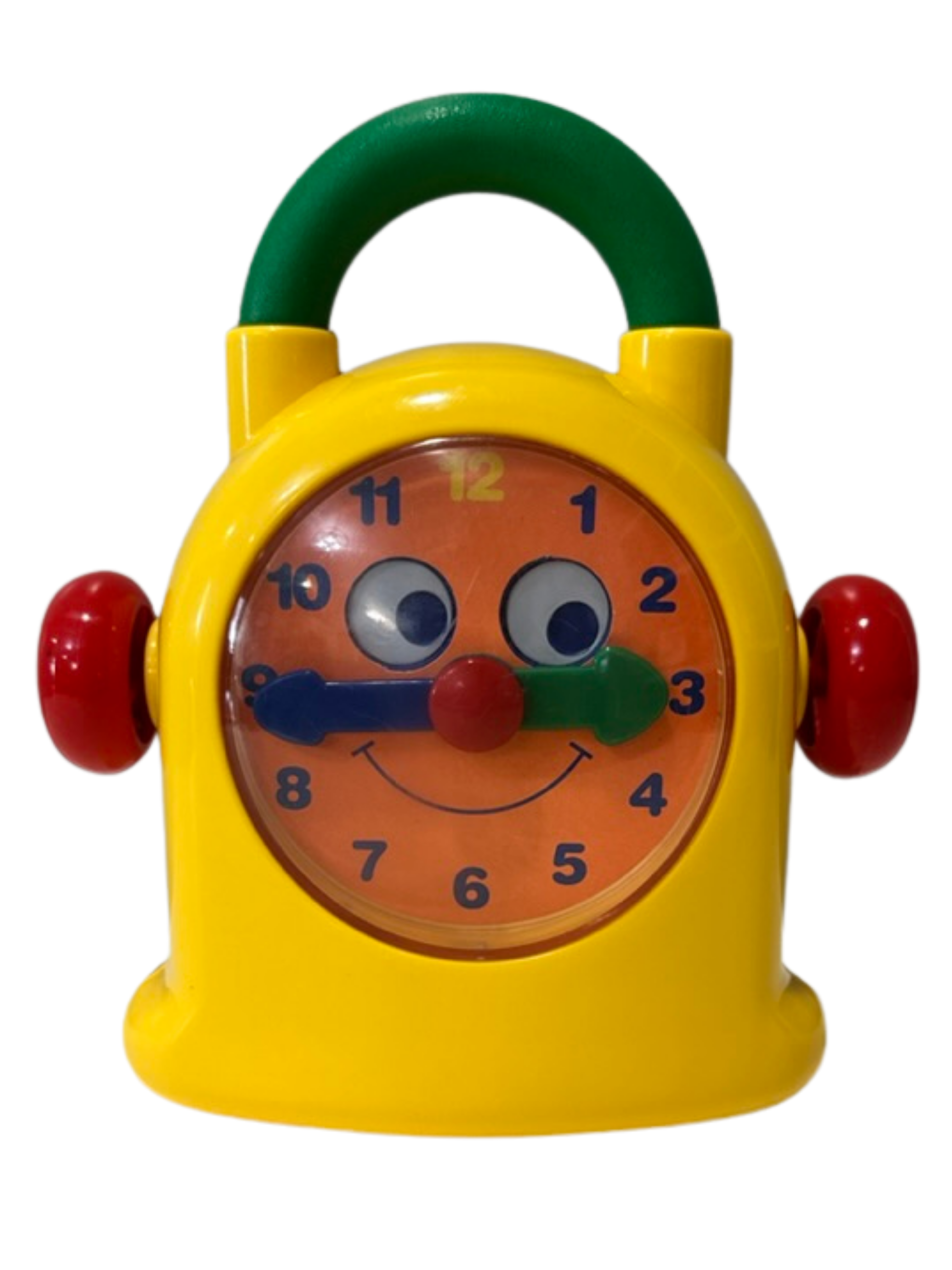 Vintage Teaching Clock Toy for Kids - Montessori Time Learning Toy