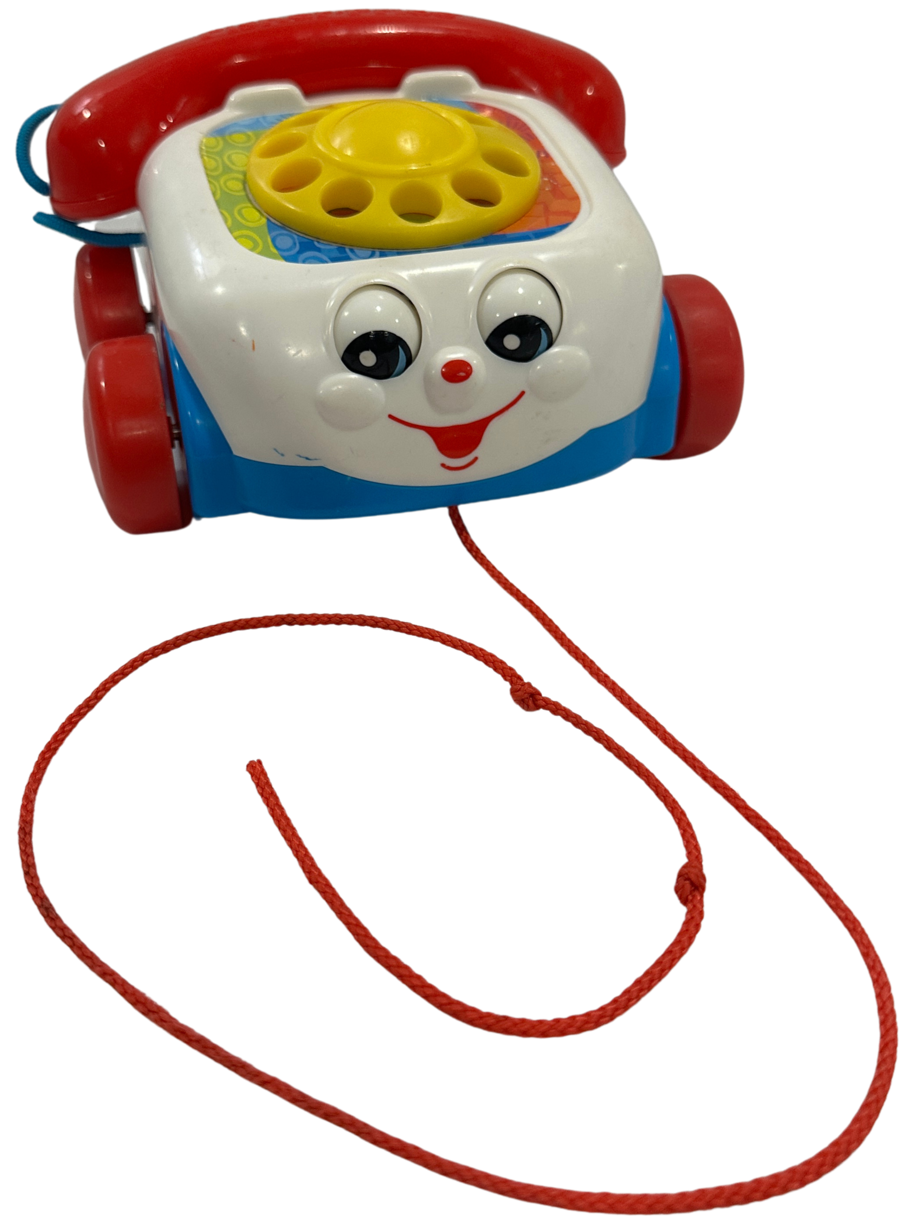 Vintage fisher-price chatter telephone: 2000 mattel retro toy