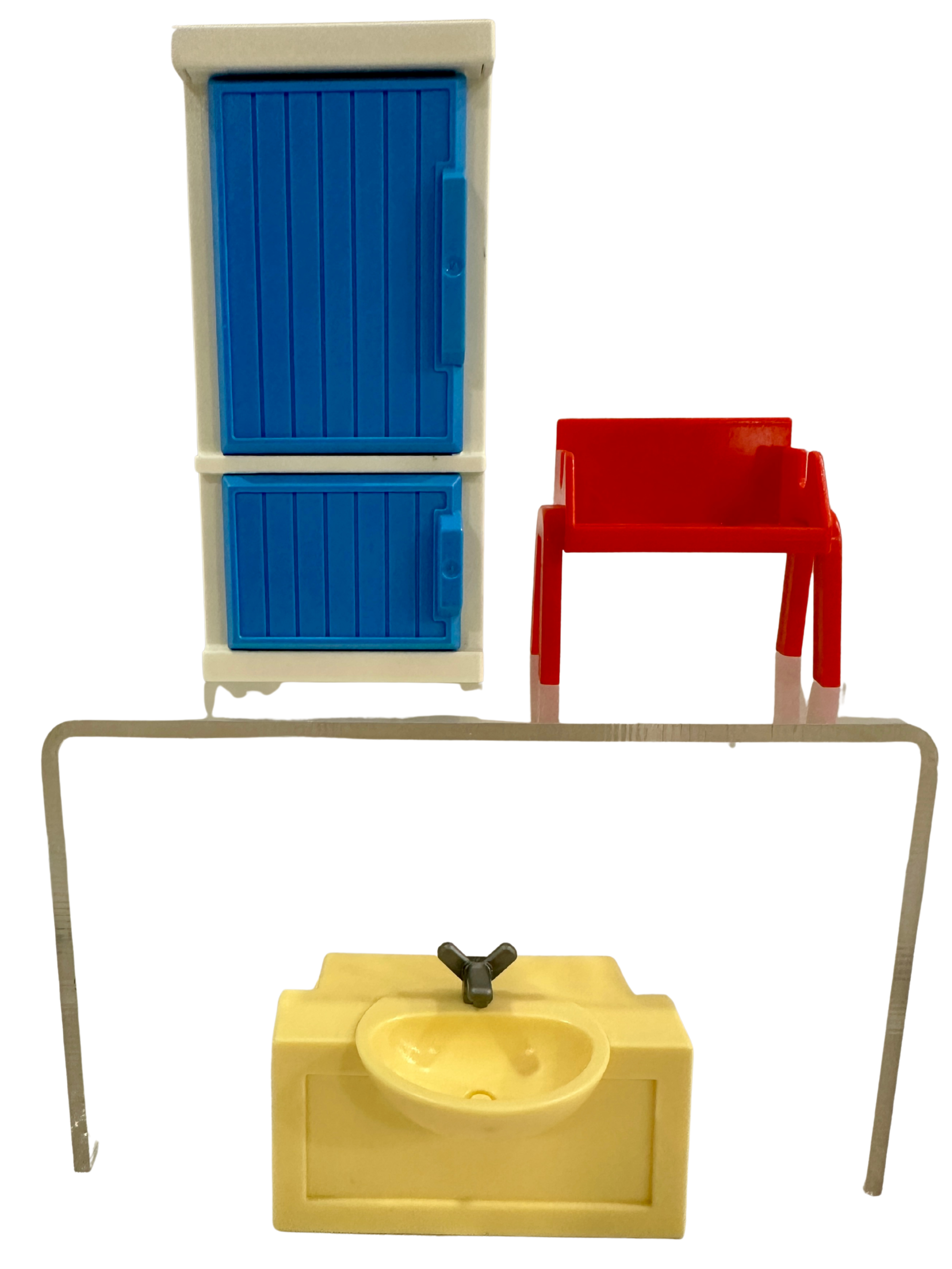 Vintage playmobil furniture set – 2008 dollhouse accessories, 1:24 scale