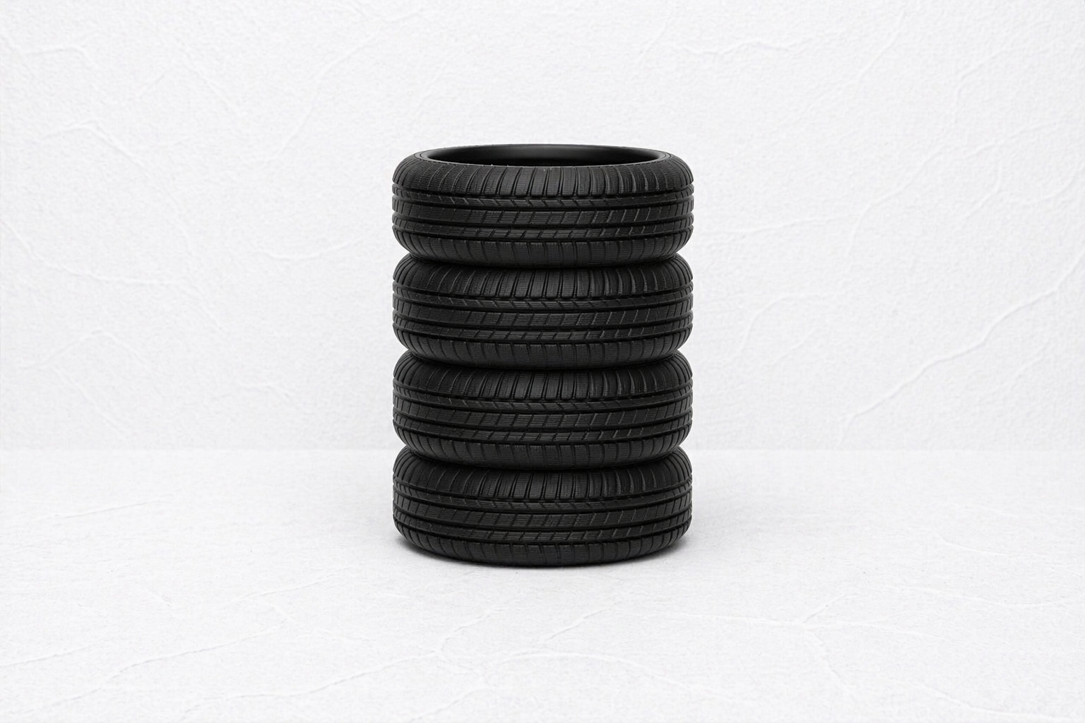 3D Printed Tyre Stack Storage Holder – Handmade Custom Desk Organiser