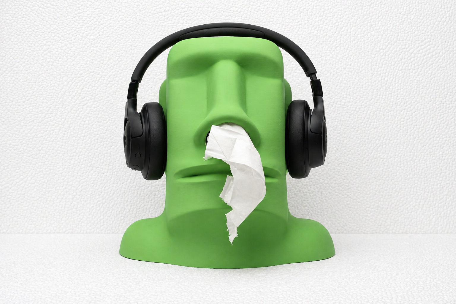 Moai Tissue Holder – Novelty Desk Accessory