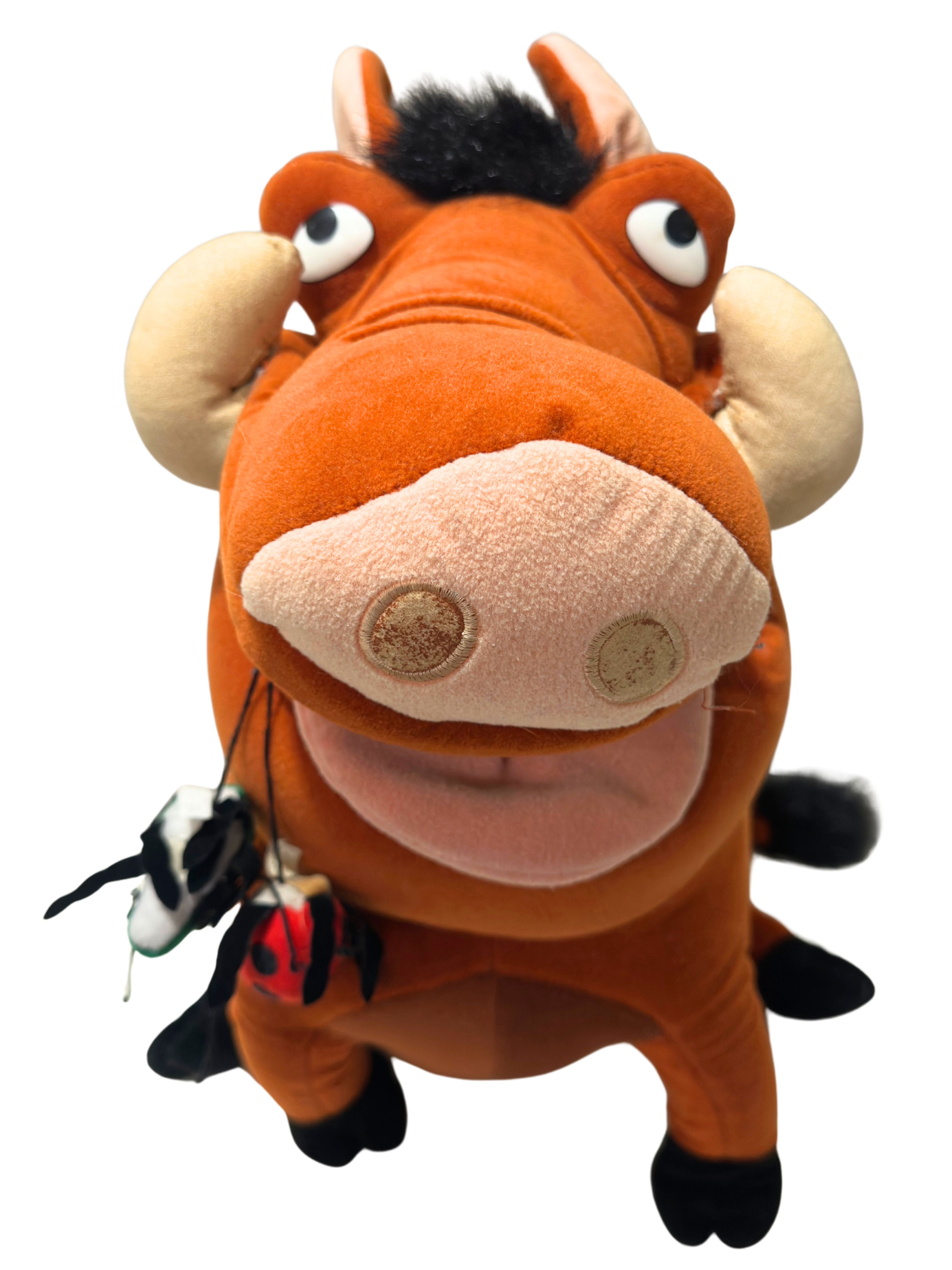 Vintage Disney Pumbaa Plush Lion King Stuffed Animal Large Warthog Toy 90s Disney Plush Collectible Jungle Nursery Decor
