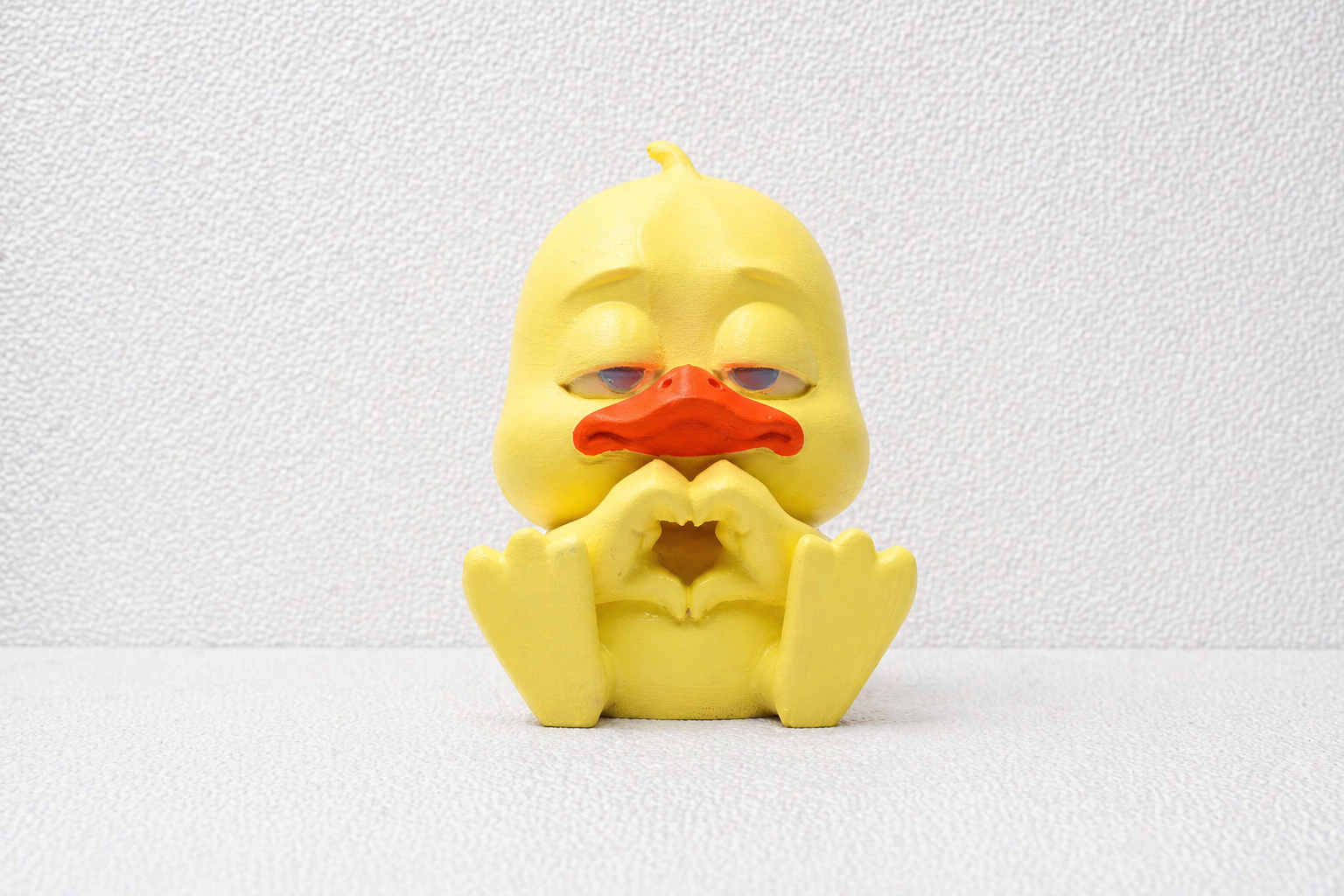 Attitude Duck 3D Printed Figurine