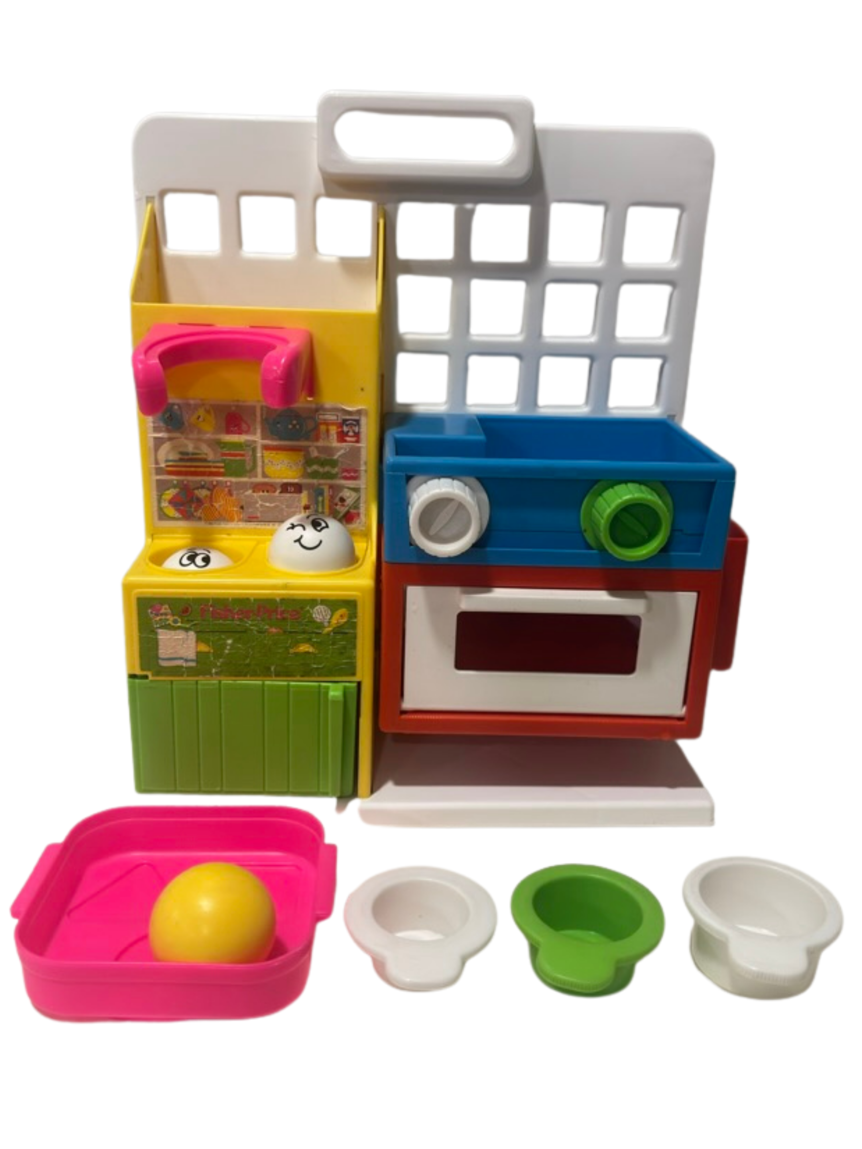 Vintage 1986 Fisher Price Tabletop Kitchen
