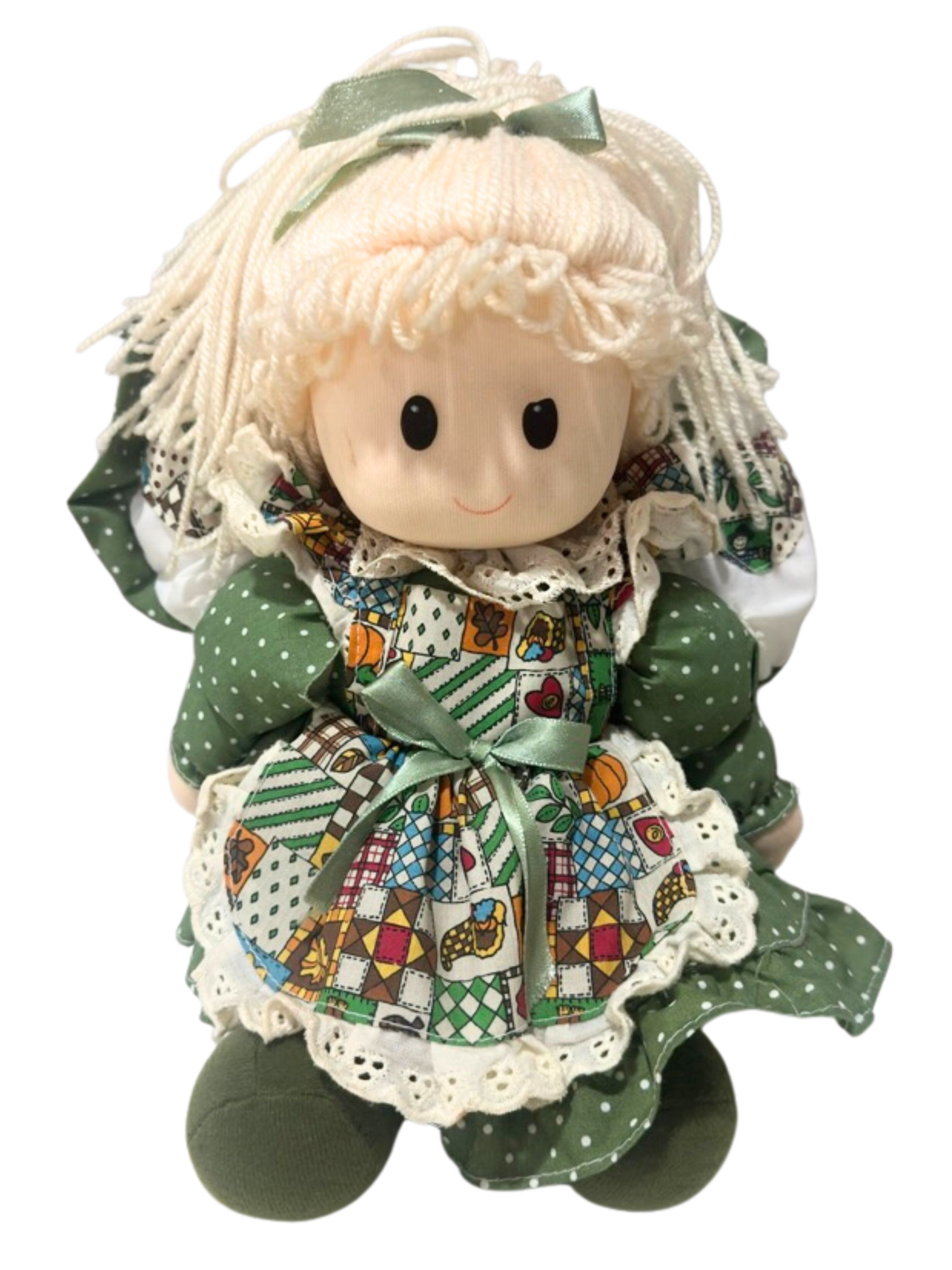 Vintage 1997 Fall Angel Doll Joelsons Industries Autumn Harvest Angel Figurine