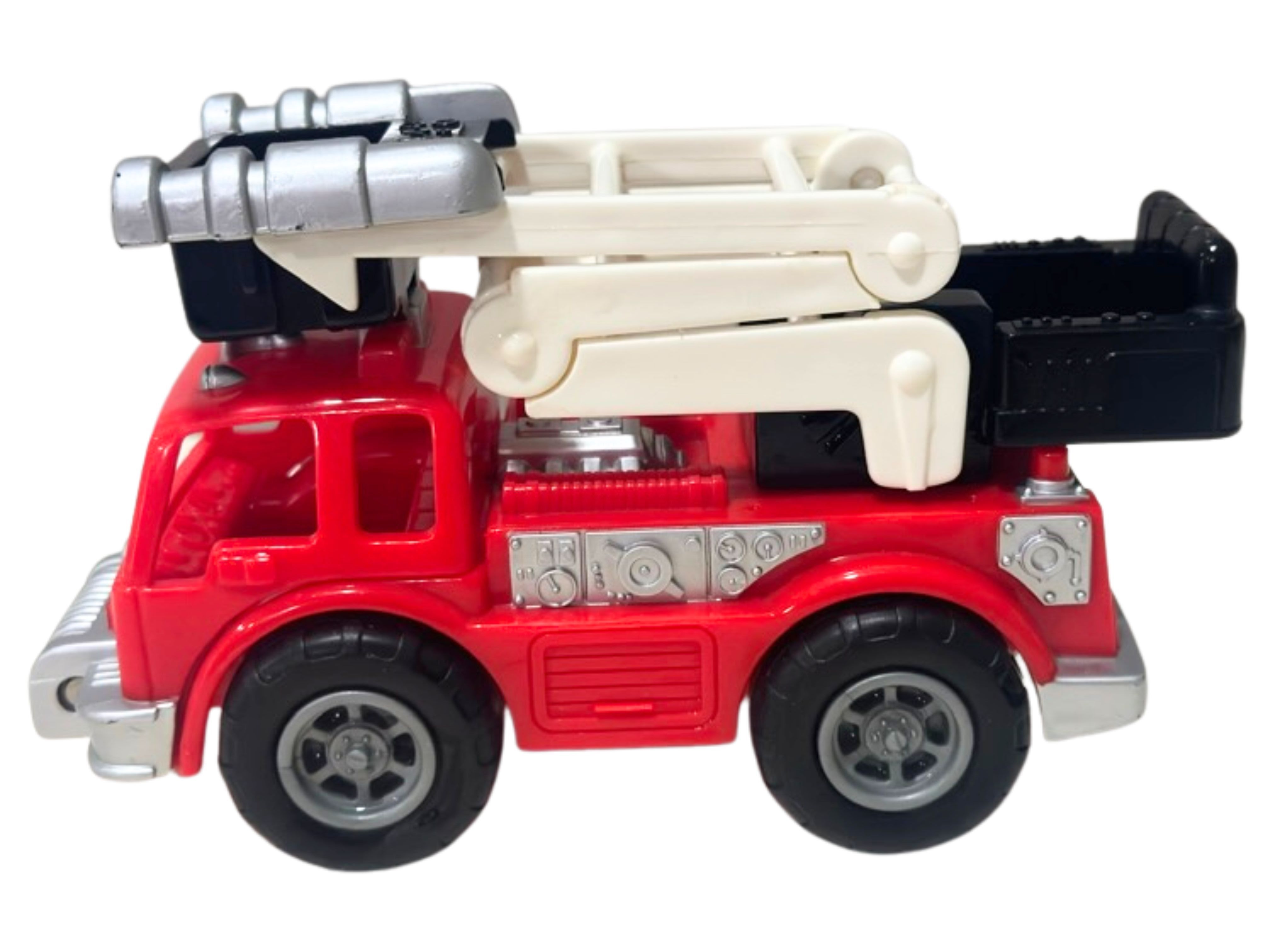 Vintage 1997 Fisher Price Fire Truck | Rescue Heroes Fire Engine Toy