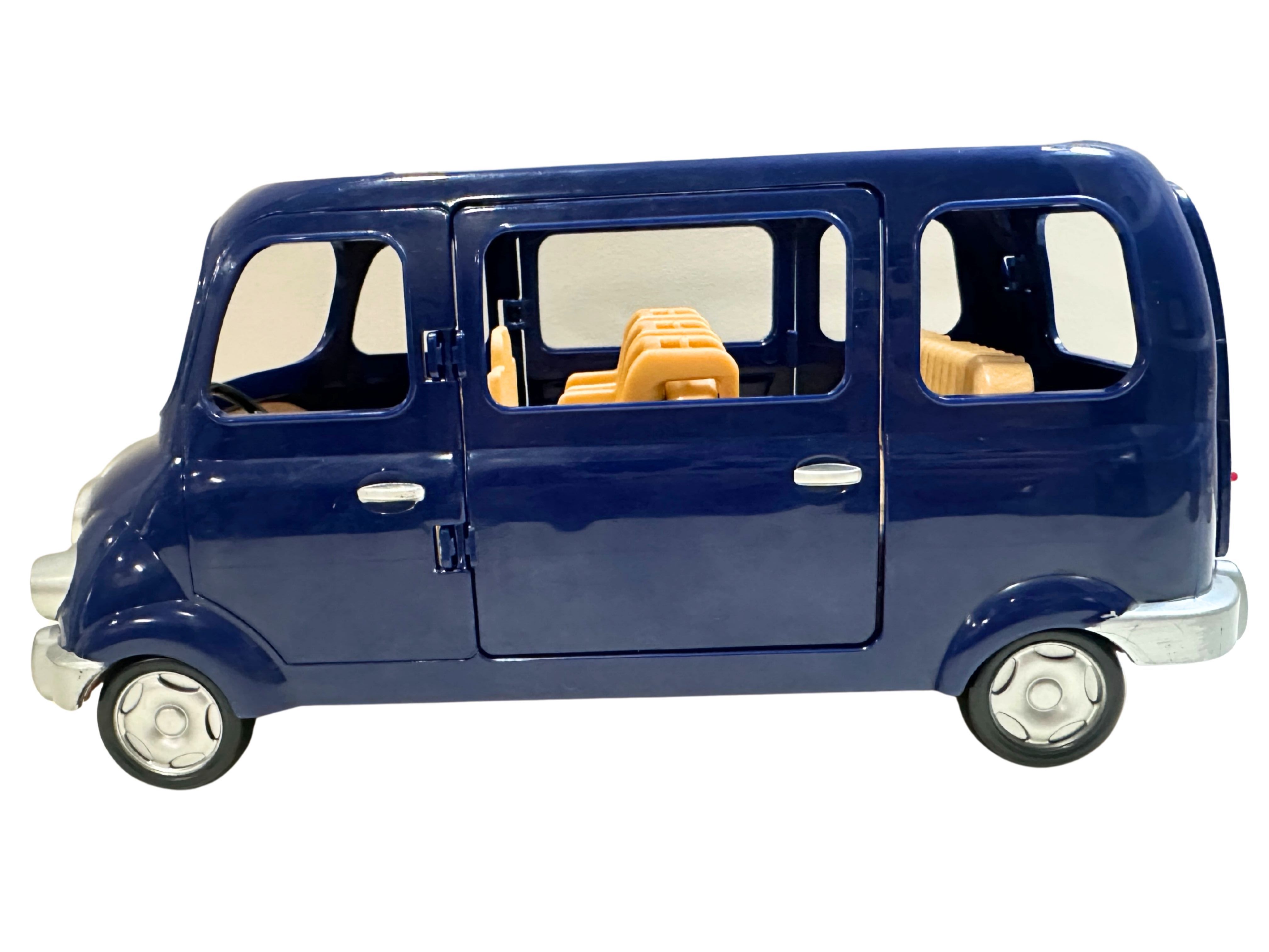 Calico Critters Midnight Blue Family Van Bus Vehicle w/ Opening Doors & Seats