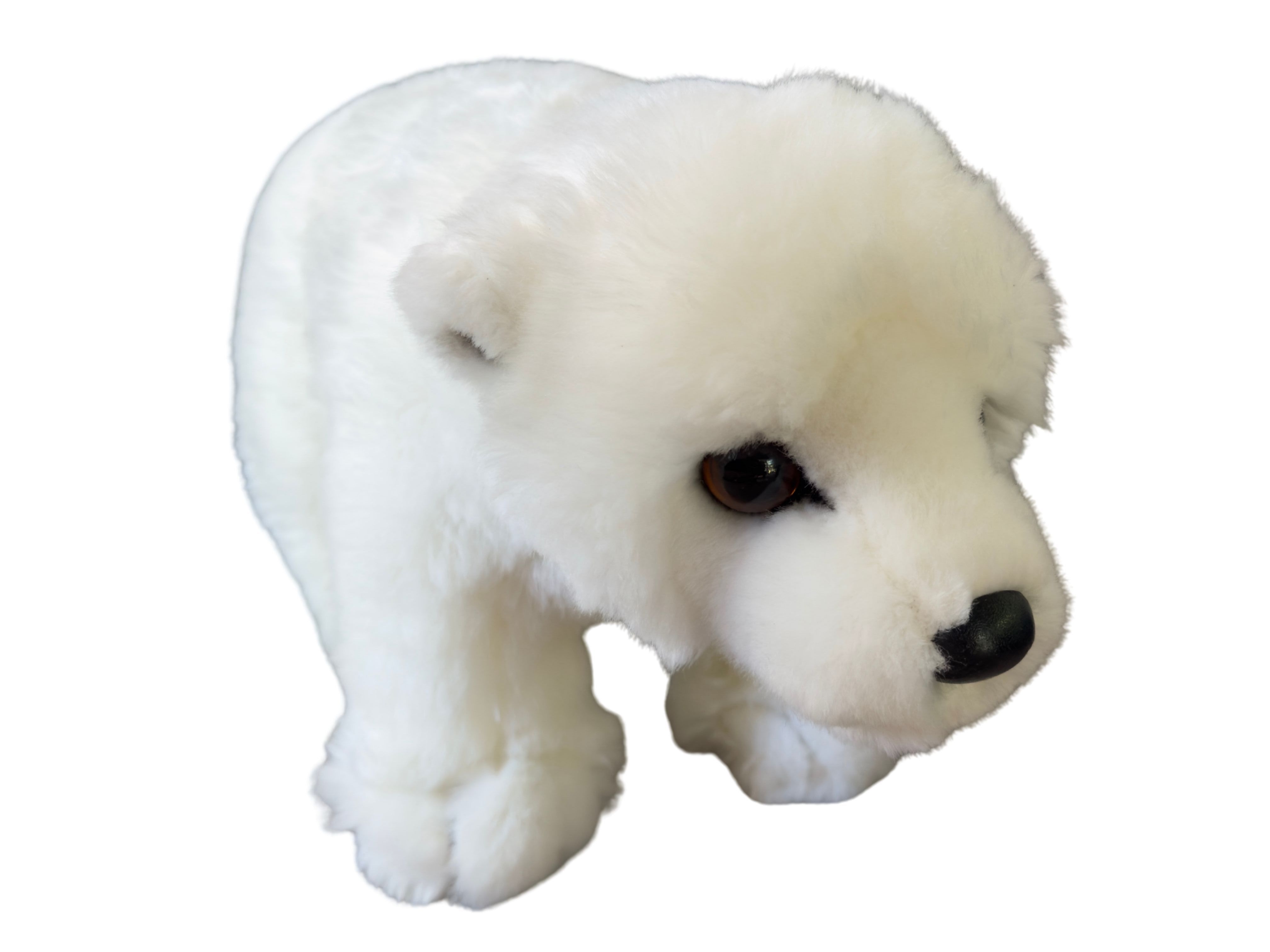 Douglas Polar Bear Plush | White Arctic Bear Stuffed Animal | Douglas Cuddle Toy | Soft Winter Nursery Decor Gift