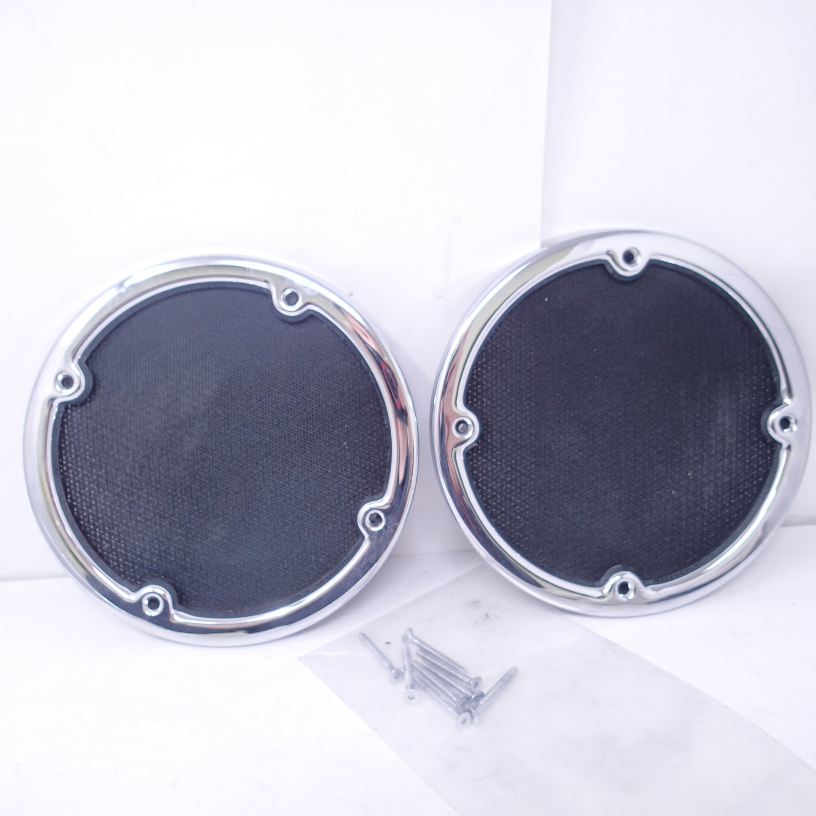 Harley Davidson Touring Trike 6.5" Speaker Fabric Grille Cover 76000096 Metal